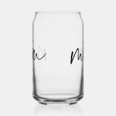 ミニマル最高のム・マイエレガント・エバータイポグラフィ ガラス缶 (左)