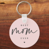 ミニマル最高のム・マイエレガント・エバータイポグラフィ キーホルダー (正面)