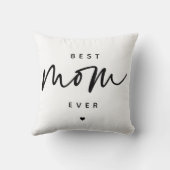 ミニマル最高のム・マイエレガント・エバータイポグラフィ クッション (裏面)