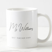 ミニマル最高の先生 コーヒーマグカップ