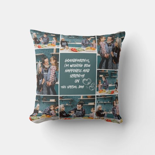 ミニマル最高の祖父母装飾用クッション クッション (正面)