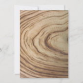 ミニマル木素朴の休日のクリスマスフォト 招待状 (裏面)