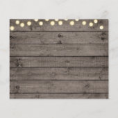 ミニマル木素朴材&ライト写真の保存日付 (裏面)