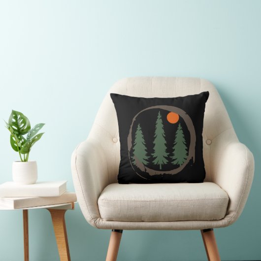 ミニマル松林 クッション (椅子)