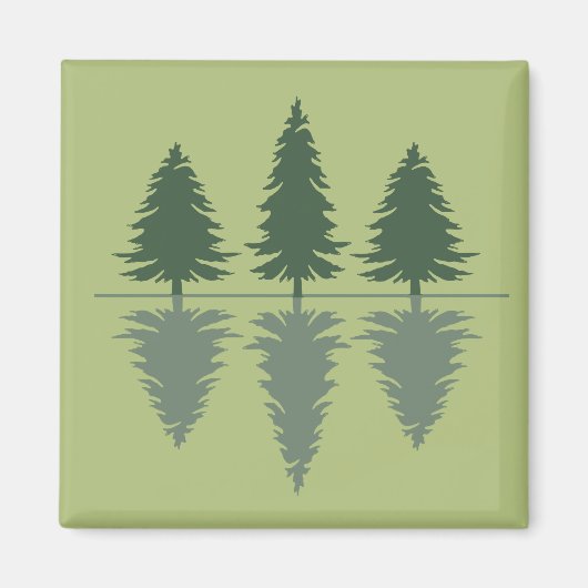 ミニマル松林 マグネット (正面)