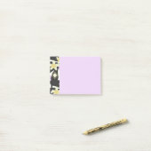 ミニマル枝フラワーズラブバレンタイン ポストイット (デスク上)