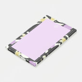 ミニマル枝フラワーズラブバレンタイン ポストイット (アングル)