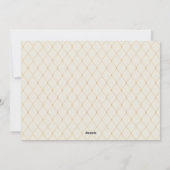 ミニマル植物写真家族クリスマス シーズンカード (裏面)