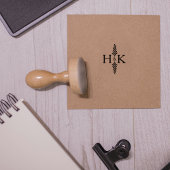 ミニマル植物単品図結婚の ラバースタンプ