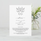 ミニマル植物単行図結婚の旅程 プログラム (スタンド正面)