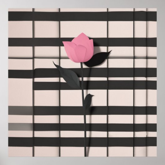 ミニマル植物芸術 ポスター (正面)