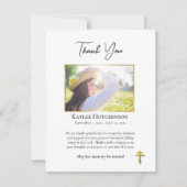 ミニマル正教キリスト教写真記念館 サンキューカード (正面)