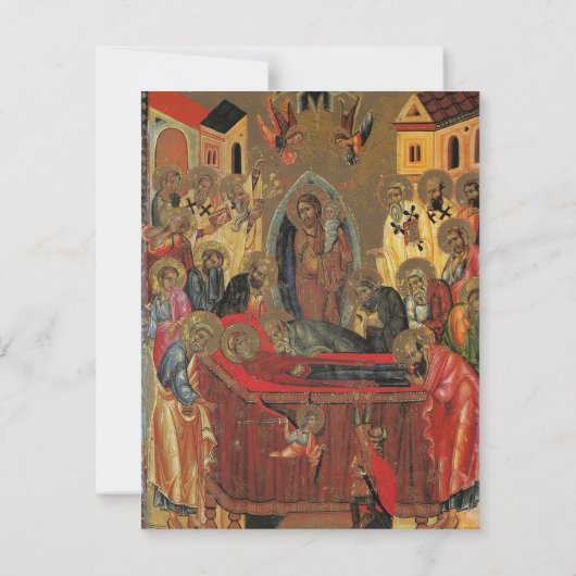 ミニマル正教キリスト教写真記念館 サンキューカード (裏面)