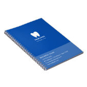 ミニマル歯科ロゴ ノートブック (右側)