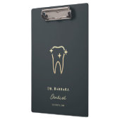 ミニマル歯科歯科歯科歯科歯科矯正歯科用金ゴールド歯 クリップボード (左)