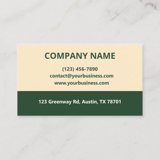 ミニマル気に芝生 名刺 (裏面)