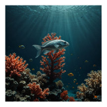 ミニマル水中風景