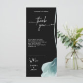 ミニマル水彩花サンキューカード プログラム (スタンド正面)