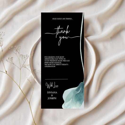 ミニマル水彩花サンキューカード プログラム