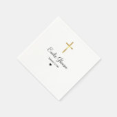 ミニマル洗礼、第一共産主義の確認 スタンダードカクテルナプキン (角)