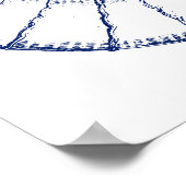 ミニマル海シェル ポスター (角)