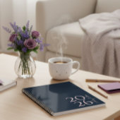 ミニマル海軍カスタム個人毎月 プランナー手帳