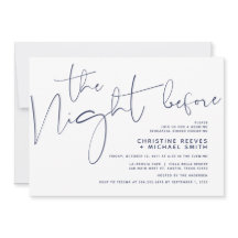 ミニマル海軍スクリプト結婚のリハーサルディナー