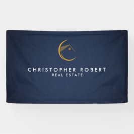 ミニマル海軍ブルー実在エテート 横断幕