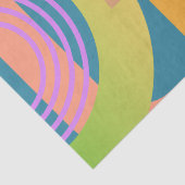 ミニマル淡い色のス抽象芸術幾何学図形 薄葉紙 (詳細)