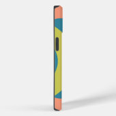 ミニマル淡い色のス抽象芸術幾何学図形 Case-Mate iPhoneケース (裏面 / 右)