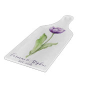 ミニマル深いパープ独身のルチューリ結婚ップ カッティングボード (角)