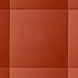ミニマル無地のカラー |さびた赤 タイル