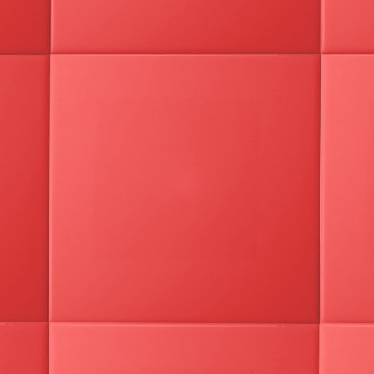 ミニマル無地のカラー |コーラルレッド タイル