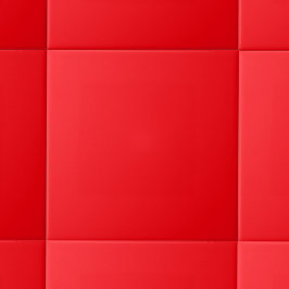 ミニマル無地のカラー |明るい赤 タイル