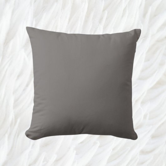 ミニマル無地のスグレー クッション