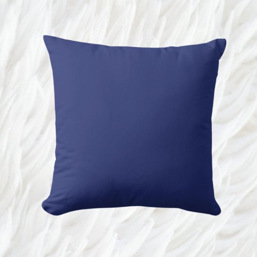 ミニマル無地のスブルー クッション