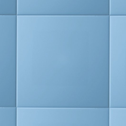 ミニマル無地のリストカラーデニムブルー タイル