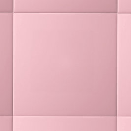 ミニマル無地のリストカラーピンクキッチン及び浴室 タイル