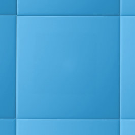 ミニマル無地のリストカラー蝶ブルー タイル