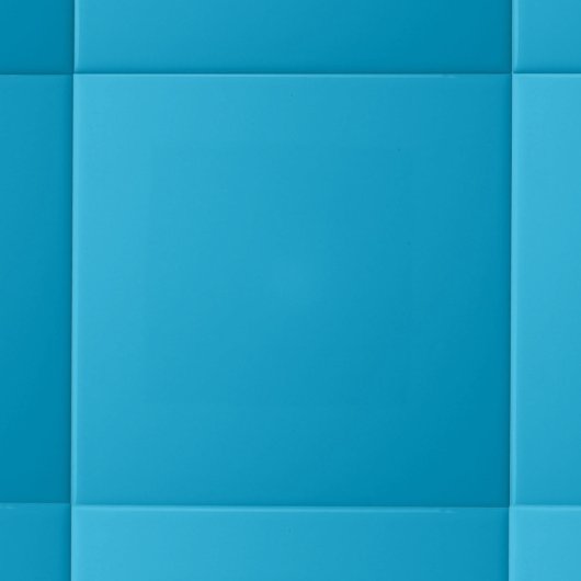 ミニマル無地のリストカラーCeruleanブルー タイル