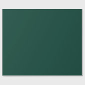 ミニマル無地のリストプレインパイングリーンラッピング紙 ラッピングペーパー (フラット)