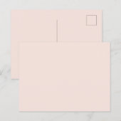ミニマル無地カラー ポストカード (正面/裏面)