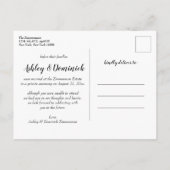 ミニマル版の駆け落ち公式結婚版 案内ポストカード (裏面)