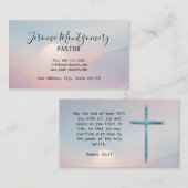 ミニマル牧師の名刺 名刺 (正面/裏面)