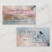 ミニマル牧師の名刺 名刺 (正面/裏面)