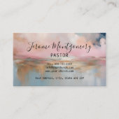 ミニマル牧師の名刺 名刺 (正面)