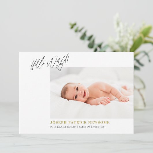 ミニマル生まれたばかりの主義の写真コラージュ 案内状 (スタンド正面)