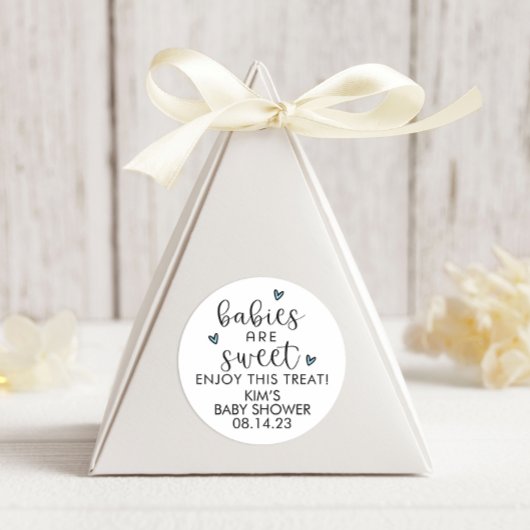 ミニマル男の赤ちゃんベビーは甘い ラウンドシール