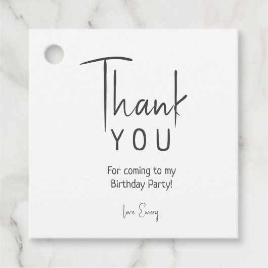 ミニマル男女兼用リストスクエア フェイバータグ (正面)