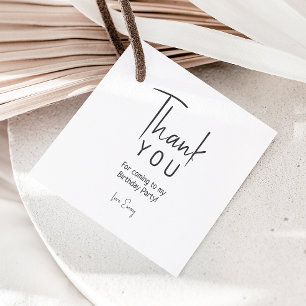 ミニマル男女兼用リストスクエア フェイバータグ